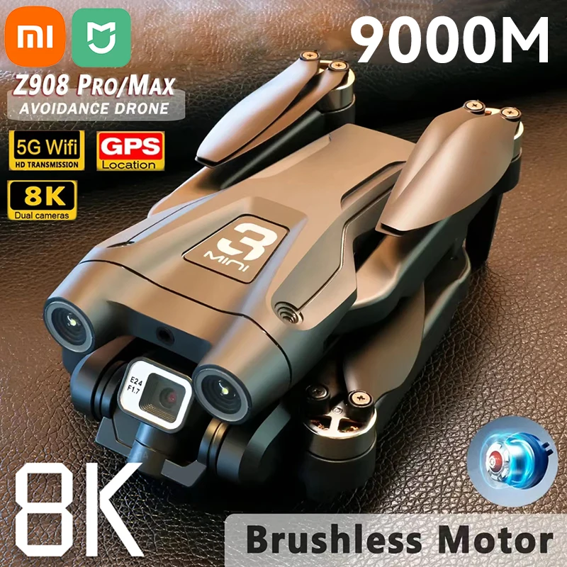 Batería De Repuesto Para Dron Mijia M6 8K – 3.7V 2000 MAh, Compatible Con Cuadricóptero RC M6, Pack De 2 Unidades Para Vuelos Largos