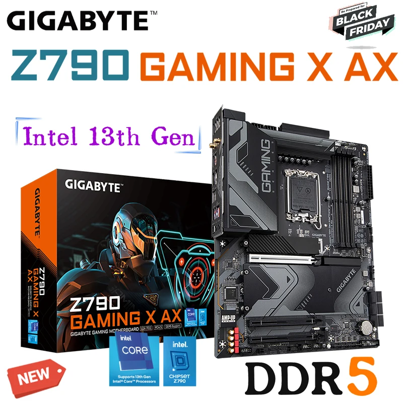 Board Gigabyte Z790 Gaming X AX (Rev. 1.0) LGA 1700 - Clones y Periféricos