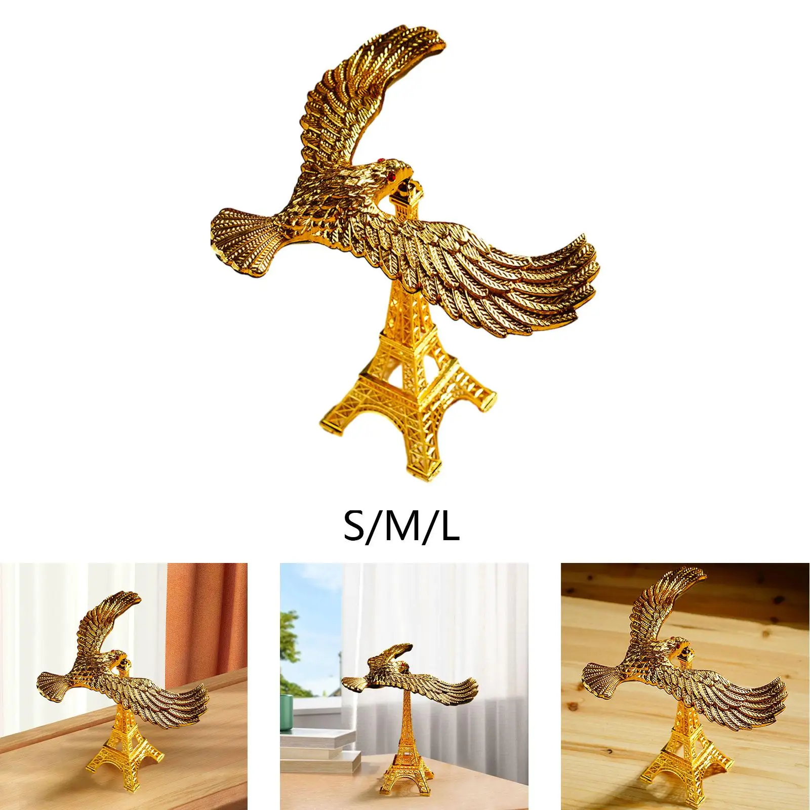 Balancing Bird Eagle Tower Novelty Architecture Models Educational Desk Toy for Kindergarten Kids Children Adults Office