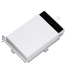 Elegant Jewelry Storage Organizer and Display Box - Solid Color Paper Gift Packaging (Transparent 05)