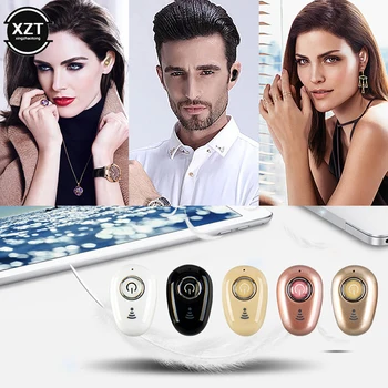 Mini Unsichtbare Ture Wireless Kopfhörer Noise Cancelling Bluetooth Kopfhörer Freihändiger Stereo Headset TWS Ohrhörer Mit Mikrofon — изображение 2