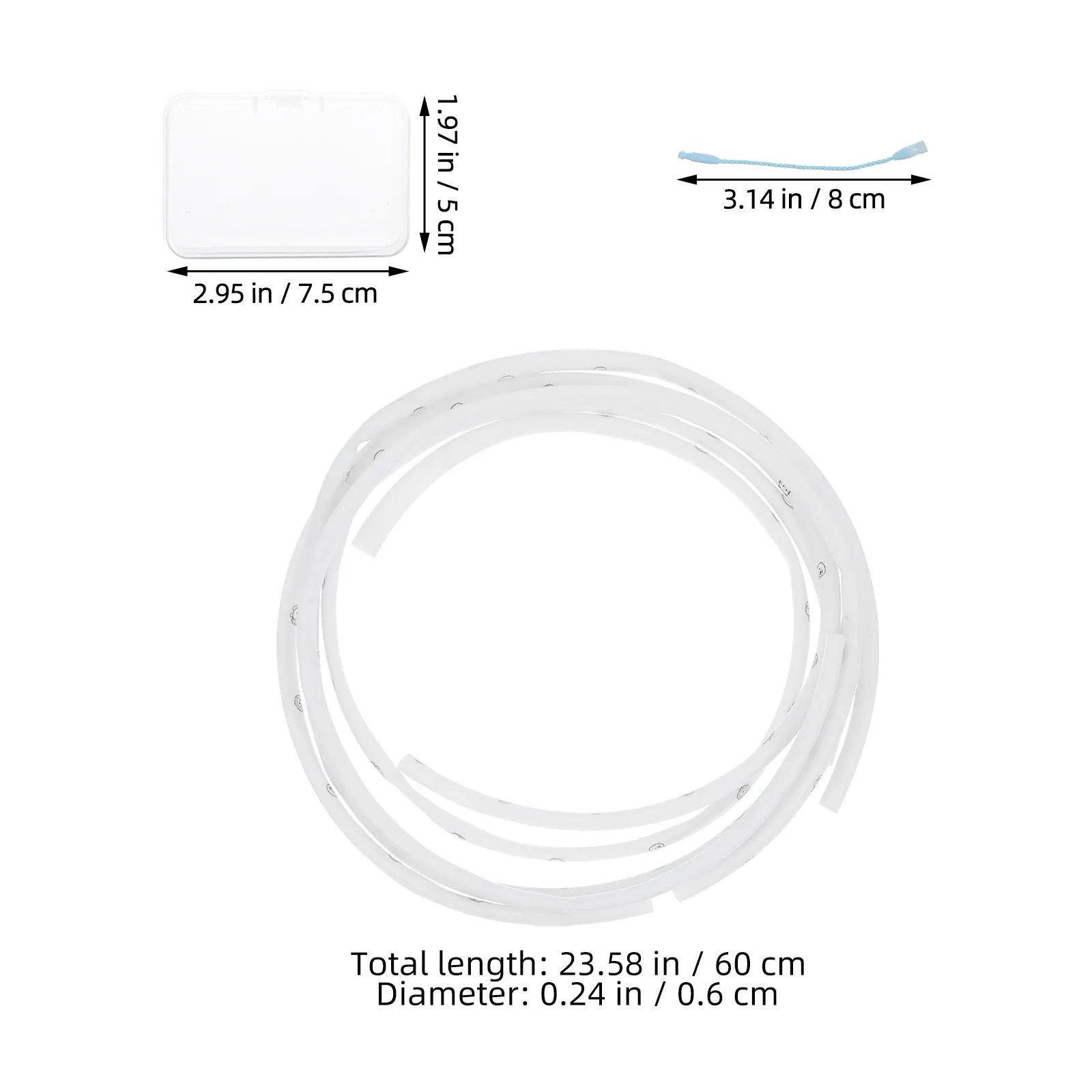 80Pcs 재사용 가능한 끈 배지 홀더 용 방수 이름 라벨 학교 가방 태그 병 이름 태그 보육 의류 신발