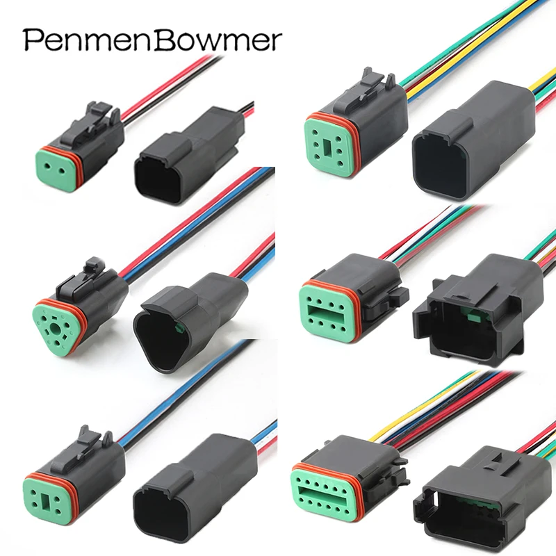 12-Pin Headlight Harness Connector Plug For GM Chevrolet Cadillac Ford – BMX4184