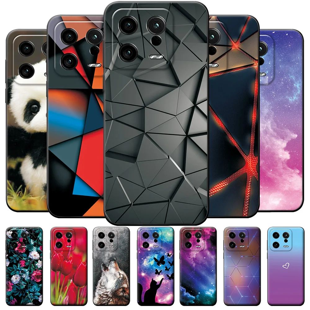 Per Xiaomi 13 Custodia Morbida In Silicone Tpu Cover Posteriore Proettivo Per Custodie Xiaomi 13 Pro Per Xiaomi 13 13 Pro Fashion Bumper Cute