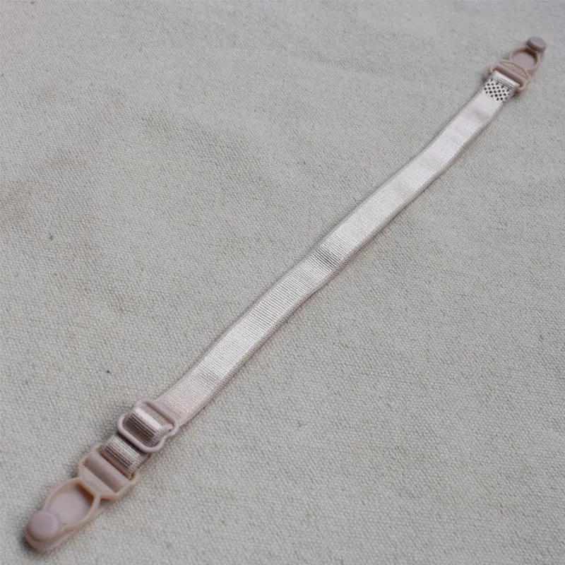 4 pcs Non-slip Adjustable Bra Straps Holder Elastic with Buckle Women's Elastic Bra Strap Holder Racer Back - Conceal Straps