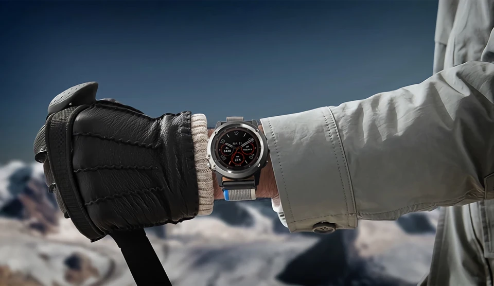 Rugged Woven Nylon Sport Band for Garmin Watches