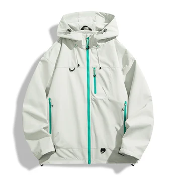 Unisex Waterproof Hooded Hiking Jacket 1