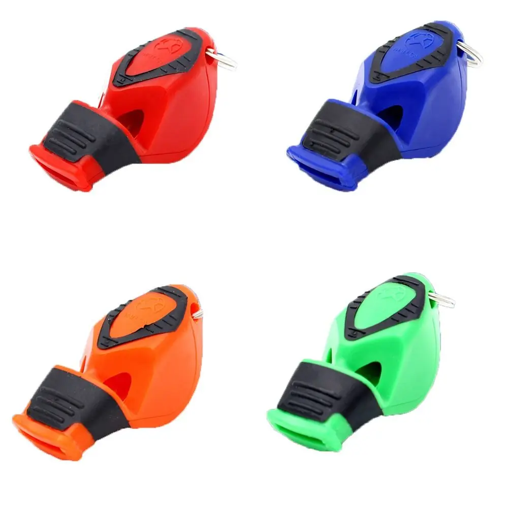 Sports Whistle Portable Hand Whistle PVC Loud Sound Training Whistle Training Accessories Multi-coclor Referees Whistles