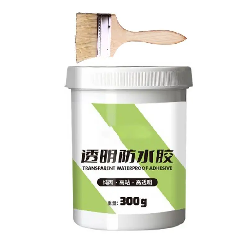 Transparent Waterproof Adhesive Invisible Transparent Coating Coating Agent Waterproofing Sealant RV Roof Sealant