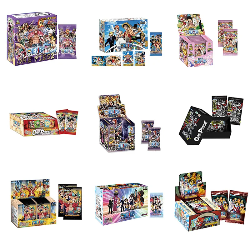 Commerci All'Ingrosso Carte Da Collezione Di Un Pezzo Tcg Acg Booster Box Set Completo Rare Tcg Anime Carte Da Gioco