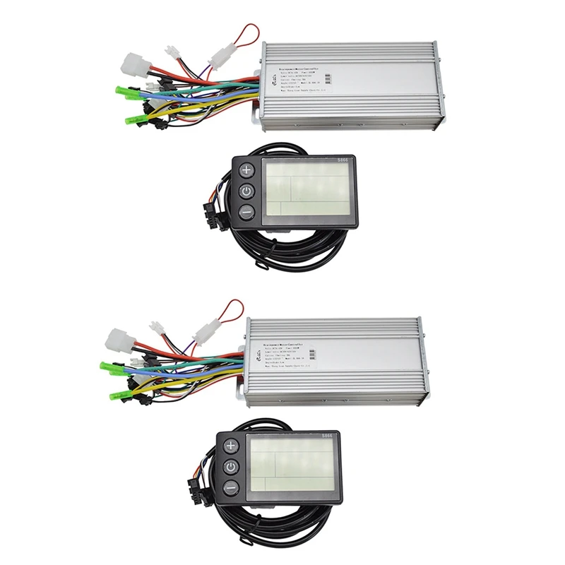 

Hot AD-2X Controller 1000W Work With S866 Display Controller 36V - 60V For Electric Bike Motor 1000W