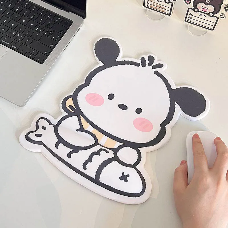 

Kawaii Sanrio понравико Мультяшные персонажи новая клавиатура Коврик для мыши Подставка для рук мягкий удобный изысканный аниме периферийный подарок