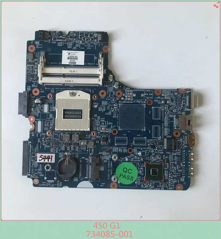 Материнская плата для ноутбука HP 450 G1 12241-1 734085-001 SR17D DDR3L PGA947 100% рабочий |