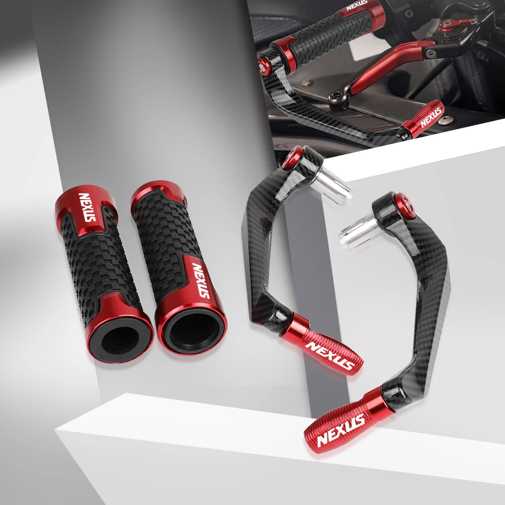 

For GILERA Nexus 500 E3 2011 7/8 22MM Motorcycle Accessories Handlebar Grips Handle Bar and Brake Clutch Lever Guard Protection
