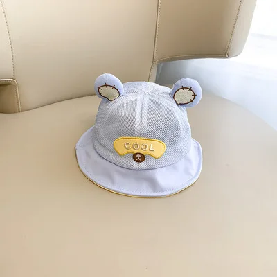 baby accessories diy 2022 Summer Baby Hat Sun Protection Caps Newborn Baby Bucket Hat Baby Girls Boys Beach Cap Mesh Breathable Fisherman Caps Baby Accessories cute	