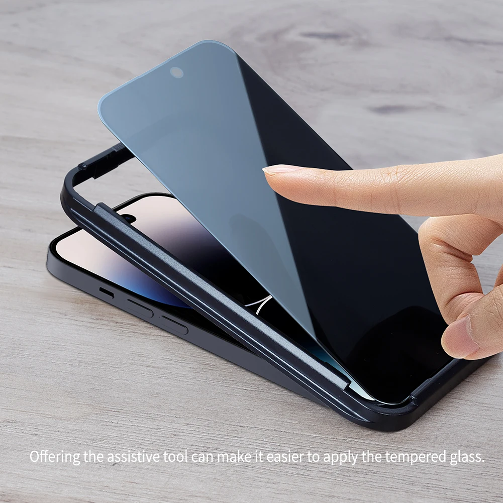 Nillkin For Apple iPhone 14 Pro Max Anti-explosion Screen Protector  Guardian Full Coverage Privacy Tempered Glass Film