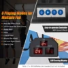 Dual LED Electronic Shot Basketball Arcade Game W/8 Game Modes 4 Balls Foldable 5