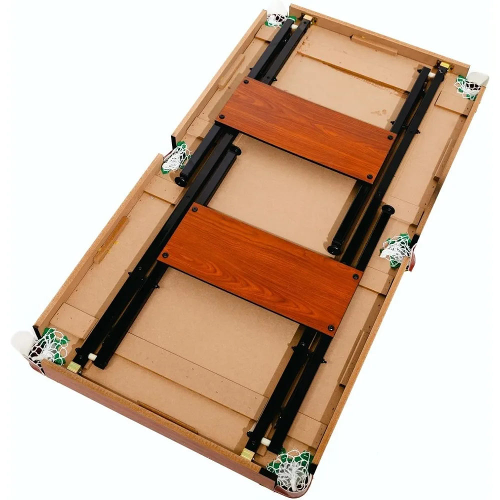 Crux 55-inch Folding Billiard/Pool Table-Portable and Space-Saving Entertainment!