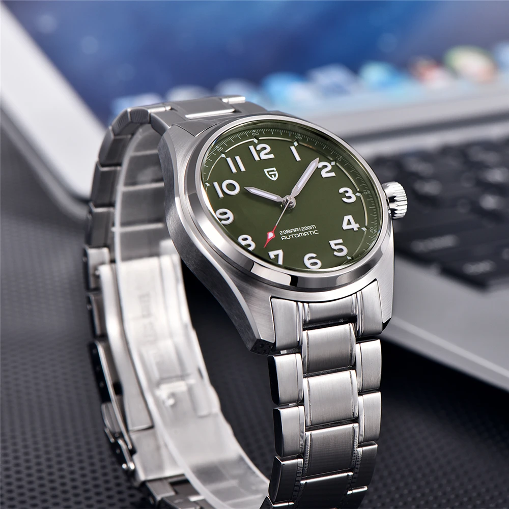 PAGANI DESIGN 2023 Top Brand Men's Pilot Automatic Mechanical Watches NH35A Sapphire Waterproof 200m Relogio Masculino PD-1717