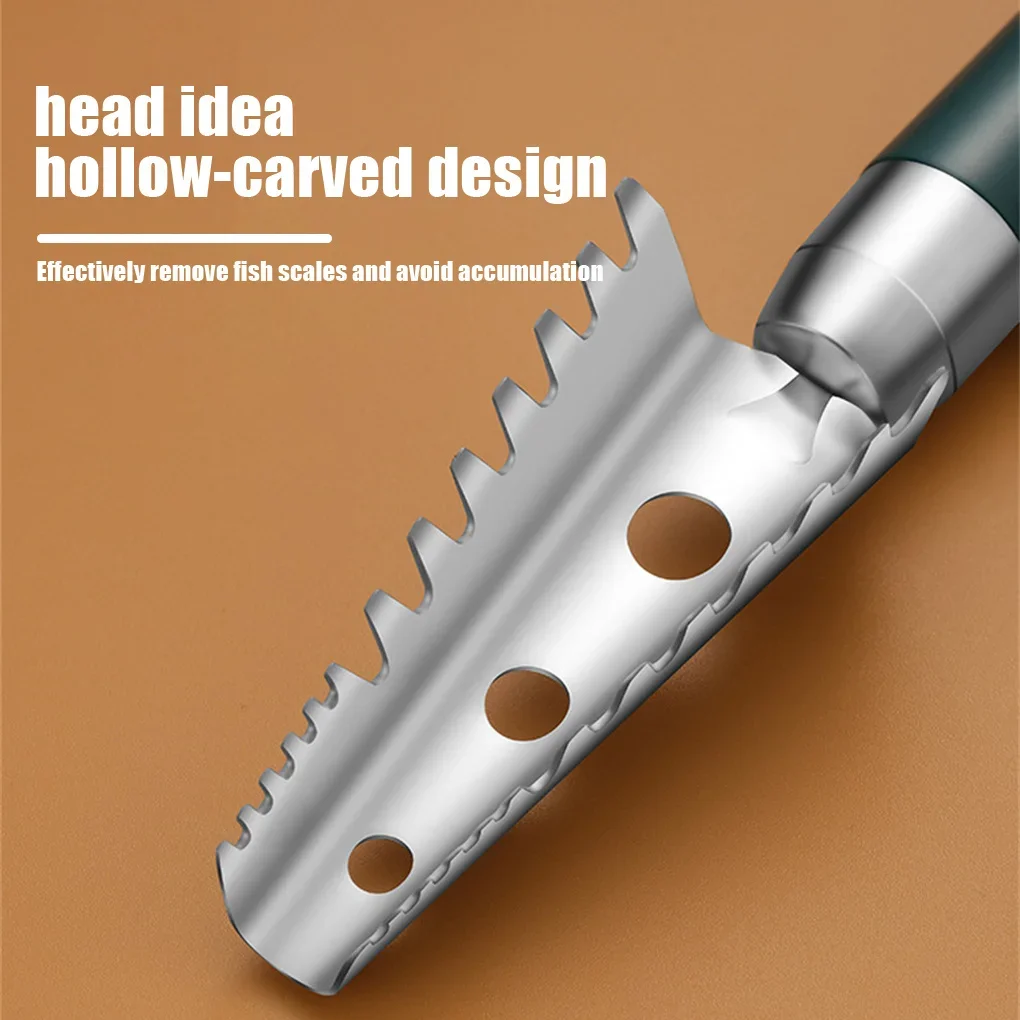 Kitchen accessories Stainles Fish Scales Scraping Graters Fast Remove Fish Cleaning Peeler Scraper bone tweezers tool