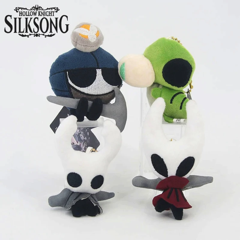 Hornet Plüschfigur 10cm – Hollow Silksong Anime Charakter, Weich Als Anhänger Oder Deko