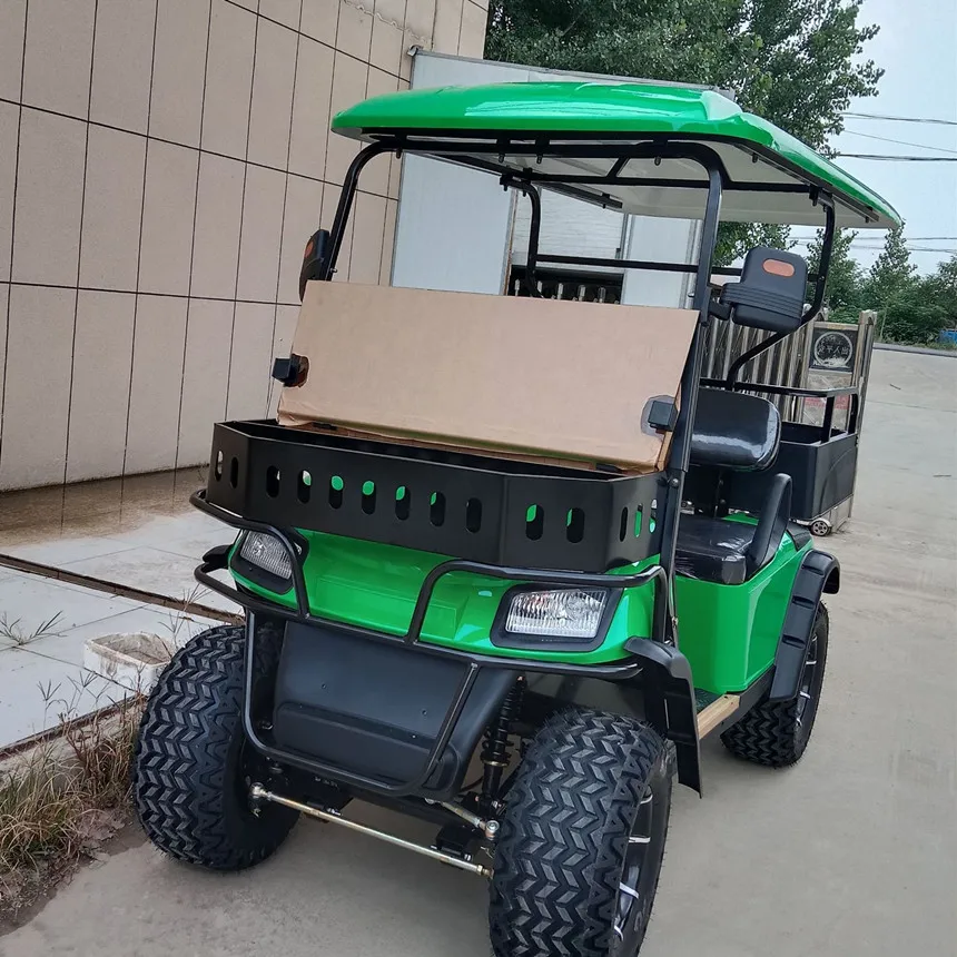 

New Double Swing Arm Independent Front Suspension Off-Road Hunting 2 4 6 Seater Wholesale Electric Utility Vehicle Golf Cart