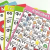10Pcs Phonics Learning Posters Learning English Educational Chart Teacher Teaching Aids Montessori Learning Toys Classroom Decor 5