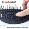 Relaxing Elastic Massage Comb Portable Hollow Hair Combs Scalp Massage Brush Soft Tooth Comb No Harm To Hair Massage Scalp Brush 5