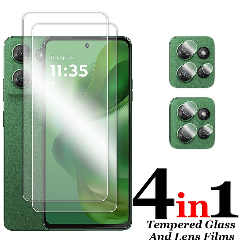 Für Motorola Moto G Power 2025 Glas Volle Kleber Klar Screen Protector Für Moto G 2025 Gehärtetem Glas für Moto G Power Objektiv Film – Detail 2