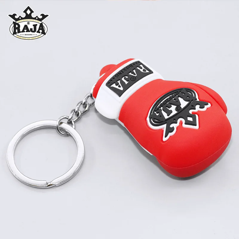 New Boxing Key Chain Bag Mini Cute Creative Decorations for Raja MMA Gifts Souvenir Gift for Boxing Lovers Wholesale Blue Red
