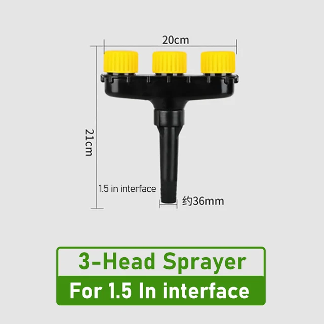 3-Head (1.5 In)