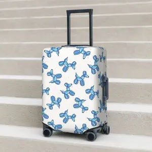 Balloon Animal Dog Suitcase Cover Cartoon Cruise Trip Protector Holiday Practical Luggage Accesories