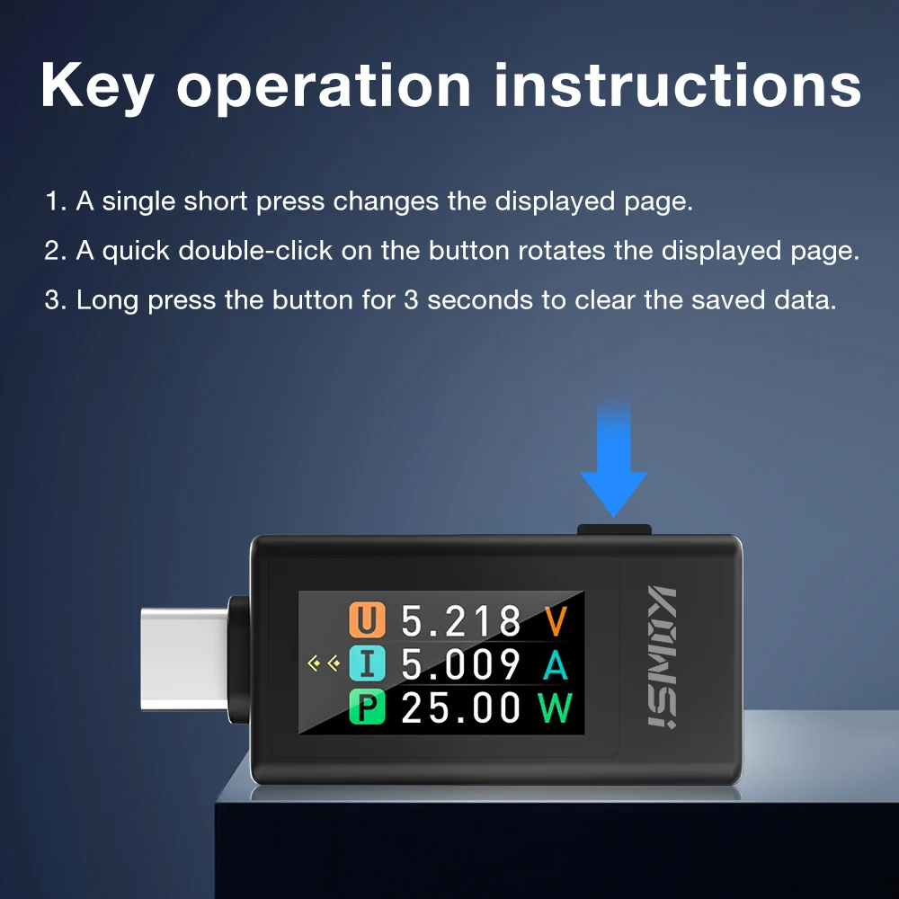 KWS-1902L USB Tester TYPE-C