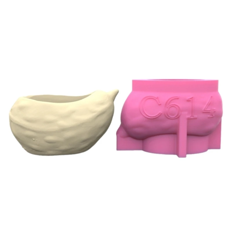 

Succulent Planter Silicone Molds Creative Flower Pots Epoxy Resin Mould for DIY Holder Pen Holder Vase Molds Home