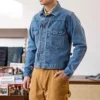 Red Tornado 18oz Selvedge Denim Jacket 11MJ Short Slim Fit Vintage Indigo Rugged Menswear 1
