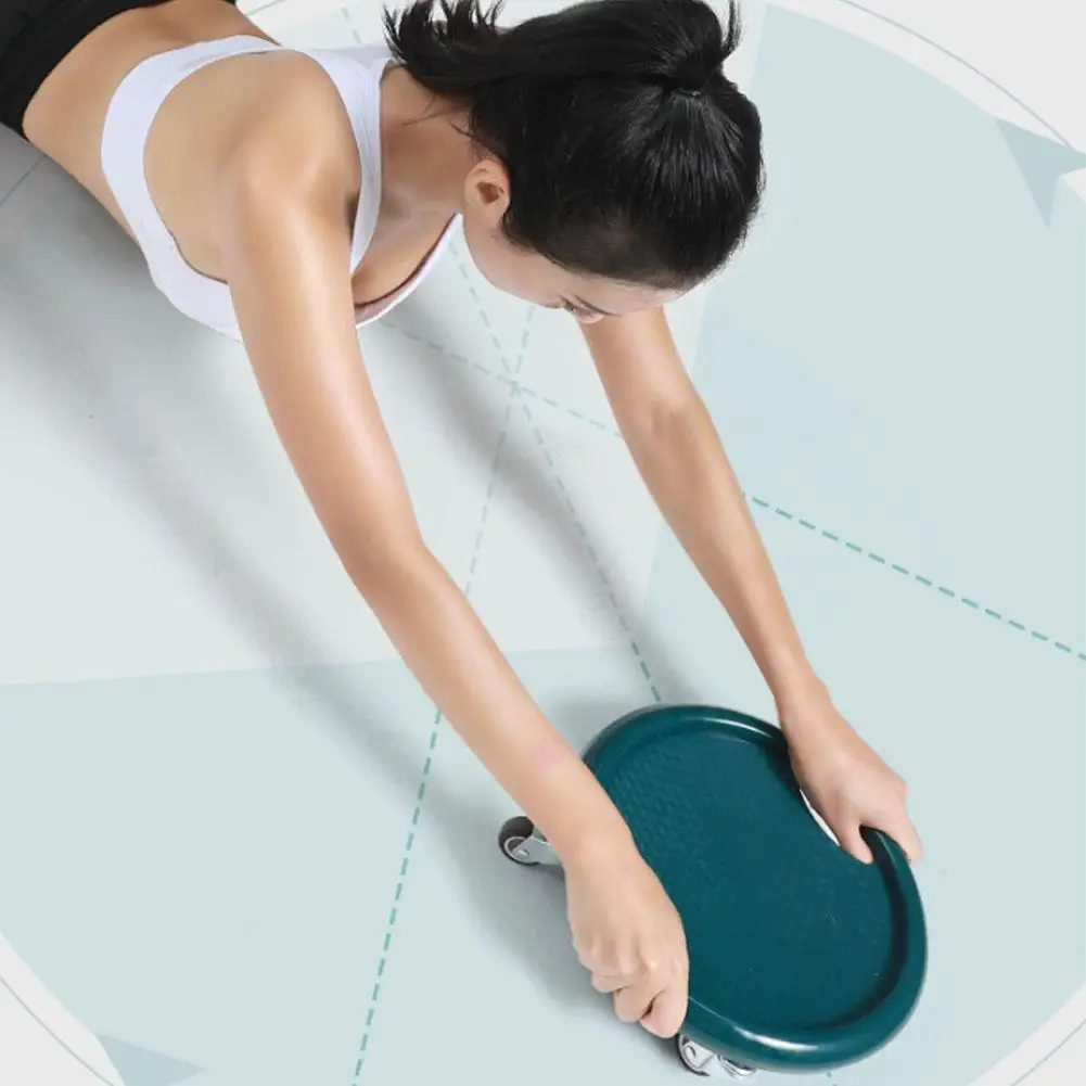 Multifunctional Abs Universal Plate Four Rounds Of Equipment Silent Gear Sports Training Roller Fitness Sliding Home Disc Y1D0