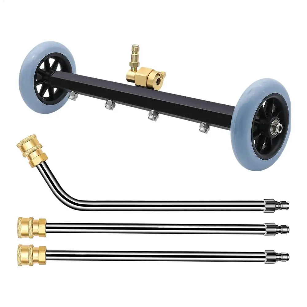 מכונת כביסה תחתונה בגודל 16 אינץ 'עם מזרק חזק לניקוי משאיות, סדנאות ופעילויות בחוץ