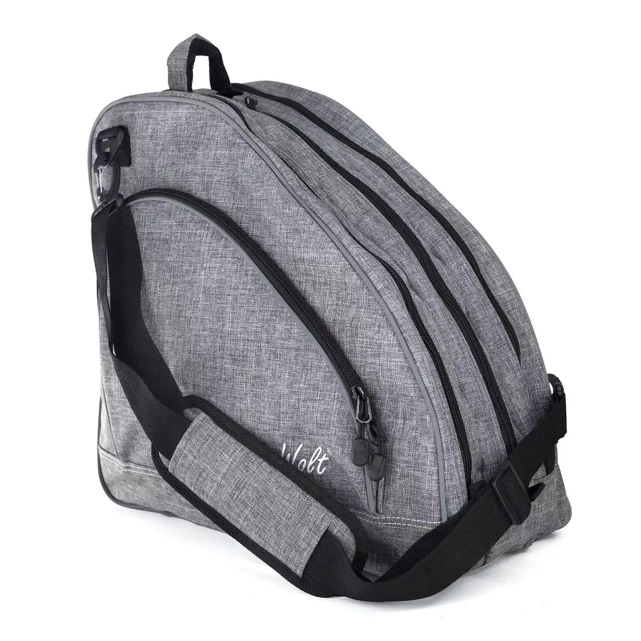 41*41*41cm 3 Layers Waterproof Roller Skates Carry Handbag Inline Skate Storage Bag for Adult Ice Skating Shoulder Backpack