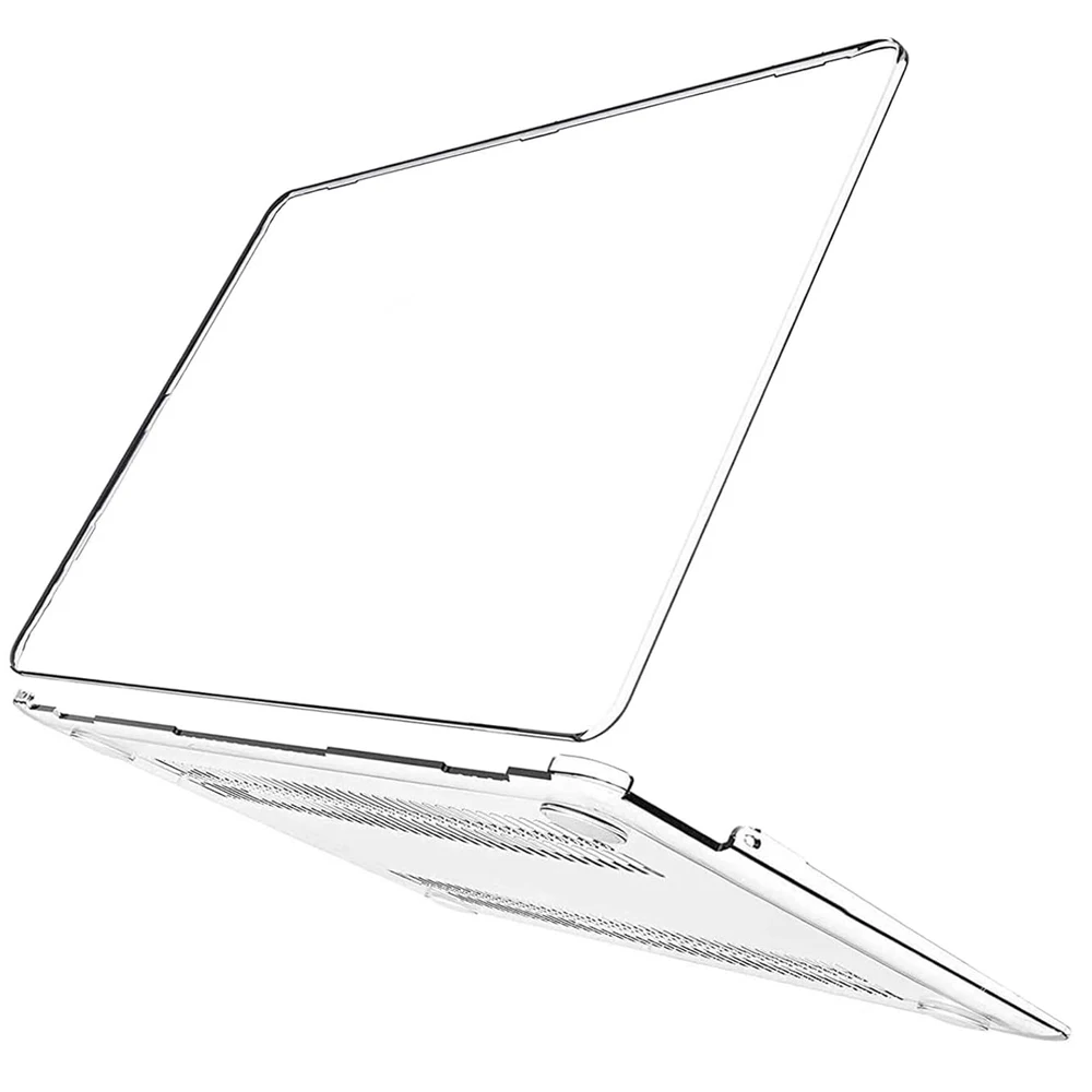 Compatible with MacBook Air 13 inch Case 2020-2018 Release M1 A2337 A2179 A1932 with ID Plastic Hard Shell Case Crystal Clear