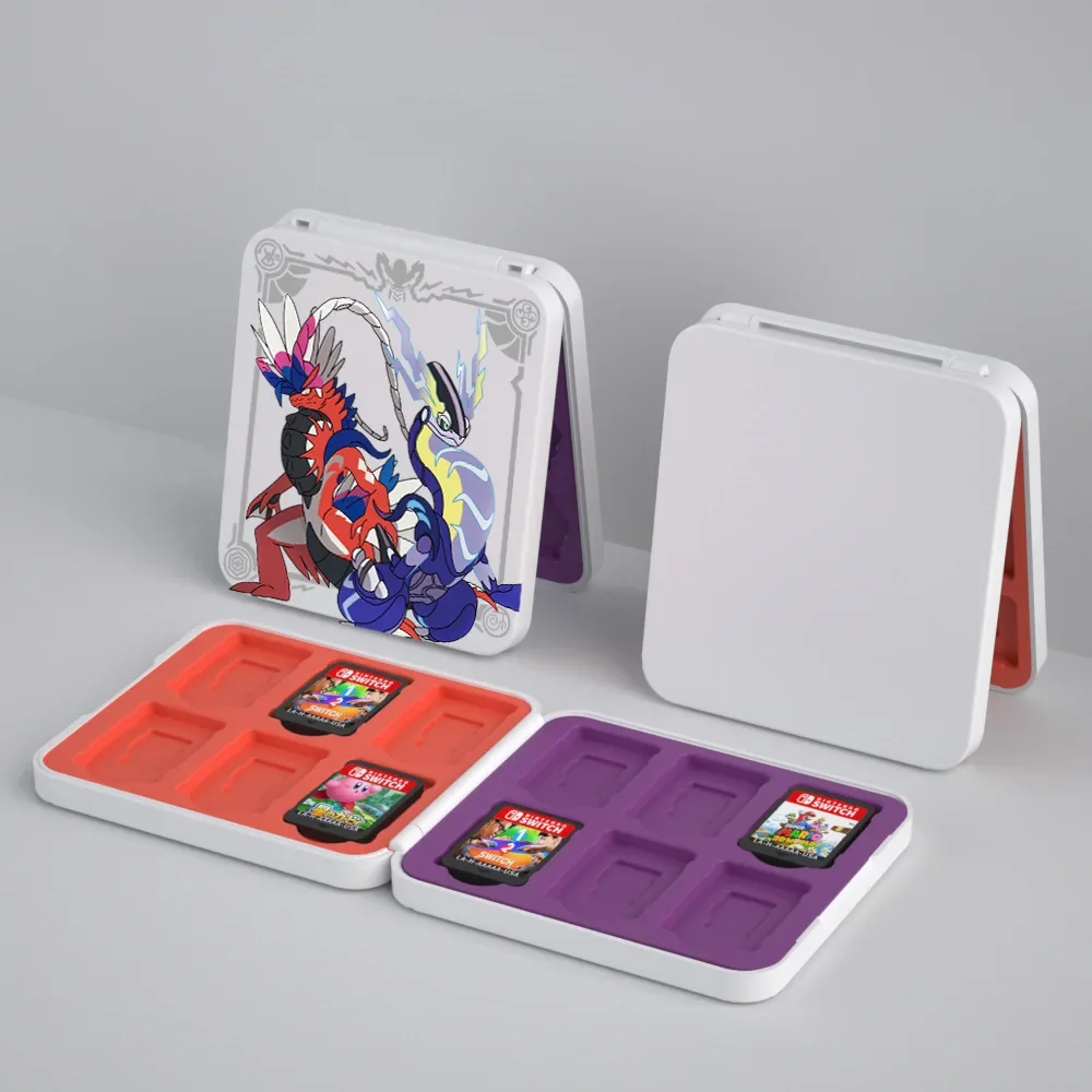 Pokemon Scarlet and Violet Game Card Case For Nintendo Switch