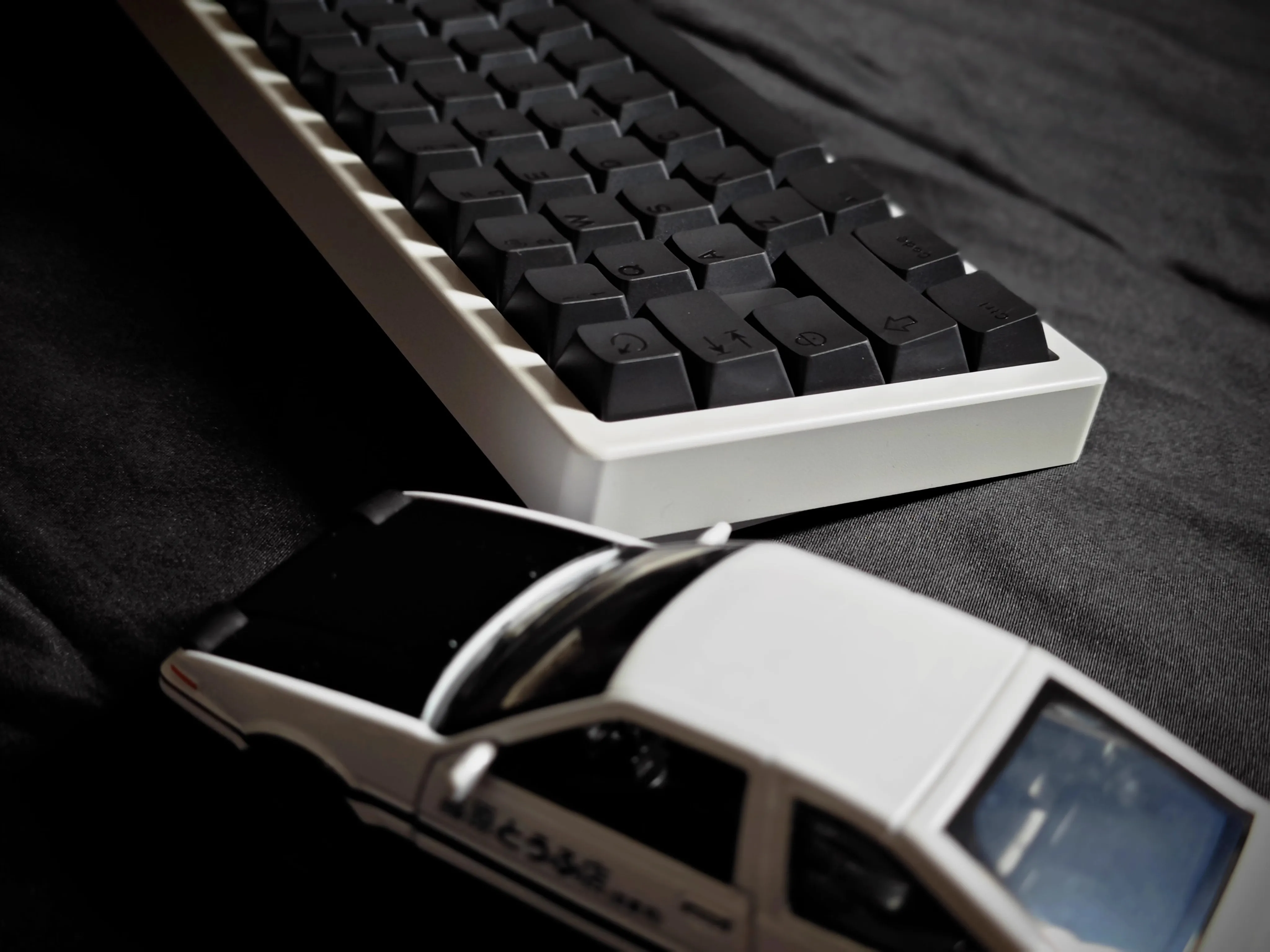 Abs Double Shot Keycaps Cherry Perfil Keycap para Teclado Mecânico Interruptor mx Preto no Preto Conjunto - Imagem 2