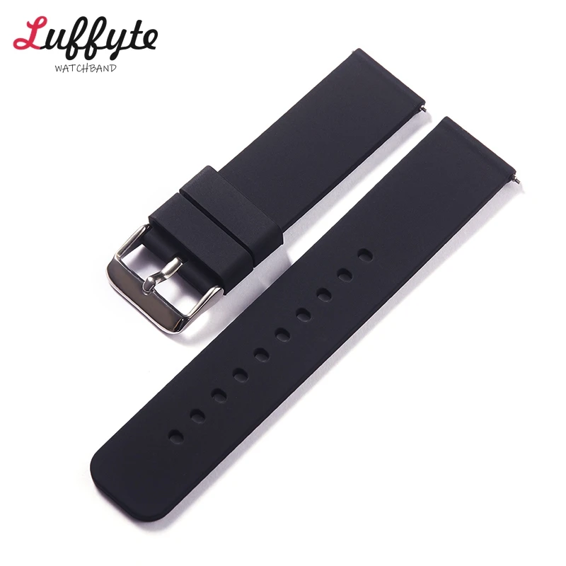 Multi-Size Silicone Quick Release Watch Bands - Versatile Wrist Accessories