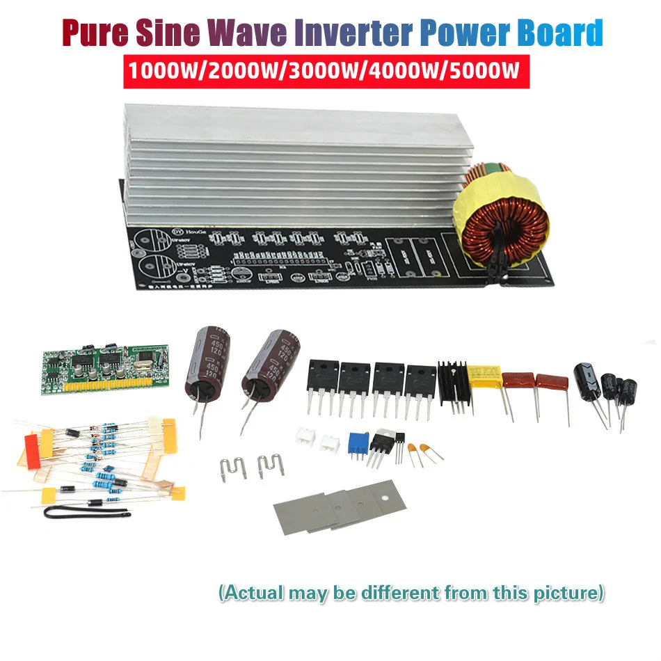 

1000W 2000W 3000W 4000W 5000W Pure Sine Wave Inverter Power Board Modified Sine Wave Post Amplifier DIY Back Stage Board