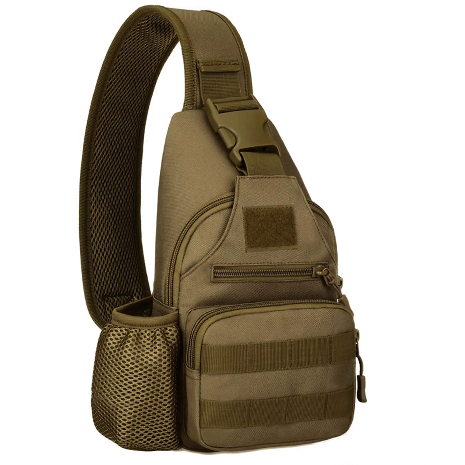 tactical-militar-peito-sling-bag-water-resistant-ombro-mochila-mens-one-strap-daypack-com-water-bottle-holder