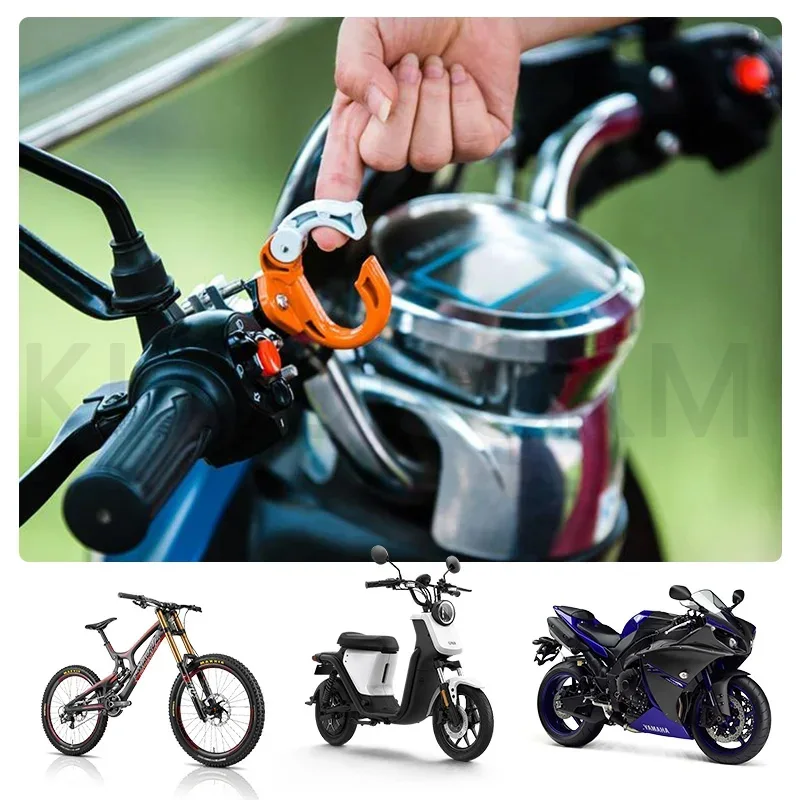 Motorcycle Helmet Holder Motorbike Universal O-type Luggage Hook Helmet Holder