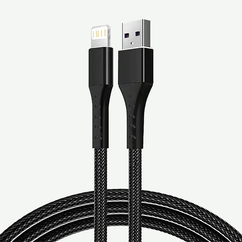 20W USB A To Lightning Fast Chartging Cable Nylon Data Cable For iPhone 14 13 12 11 pro Max ipad USB A To ios Date Cable Charger
