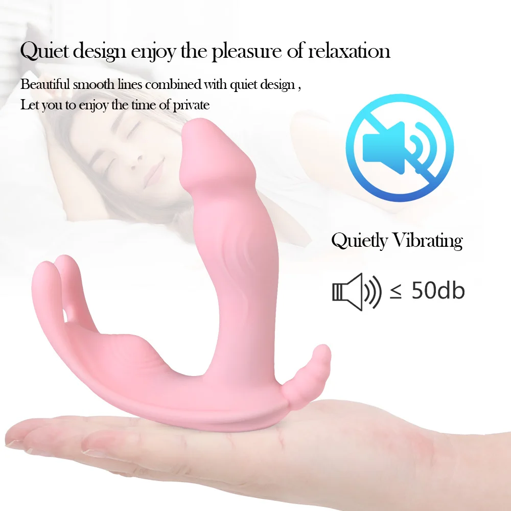 Wireless Remote Clitoris Stimulator G-spot Wearable Vibrator_voghion.com