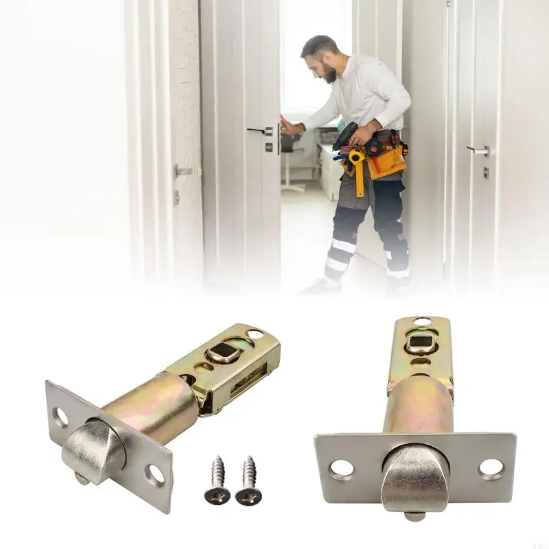 94PC Interior Door Latches Replacement in Gold and Silver for Home Security