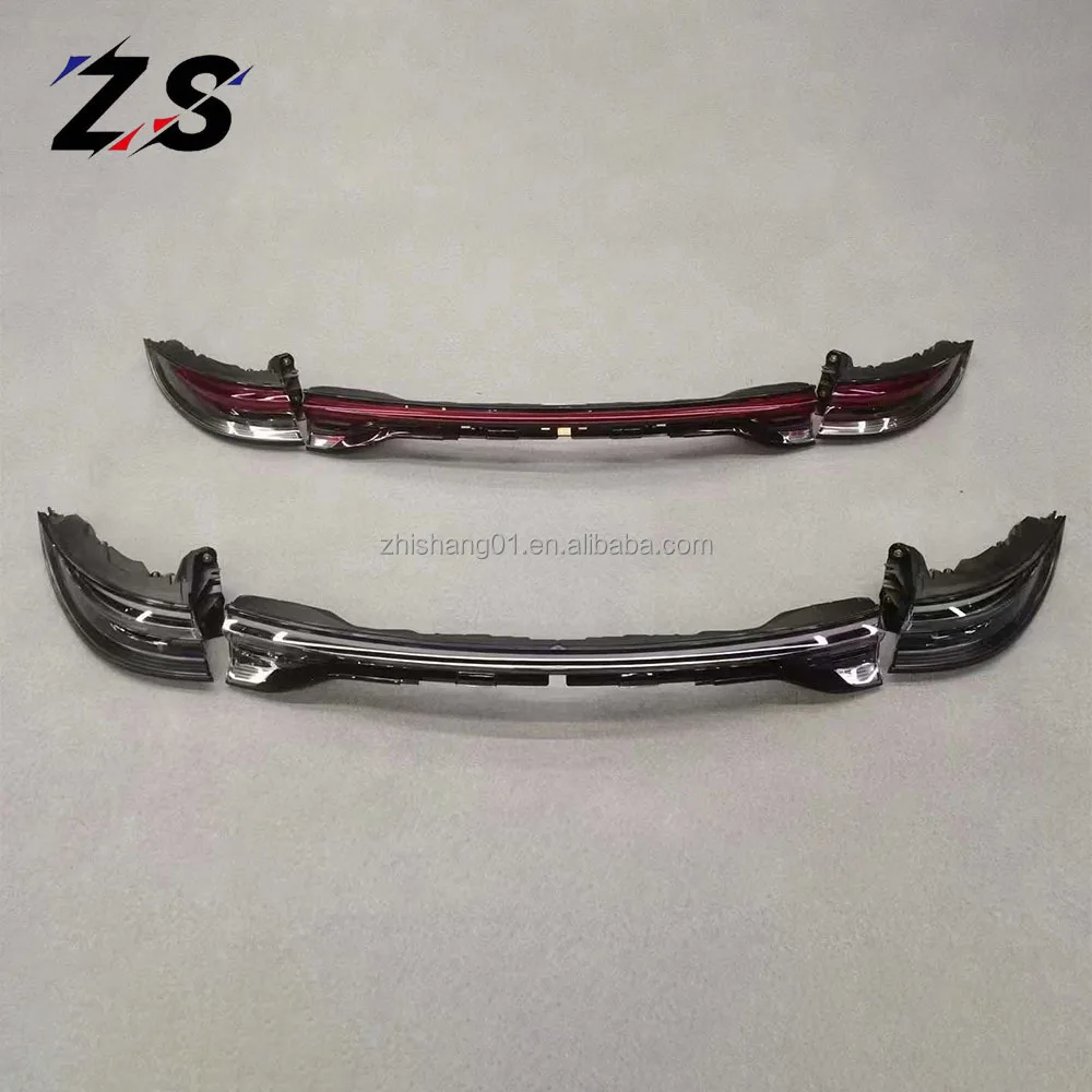 ZS for Porsche Panamera 970 2010-2016 Upgrade 971 New Facelift Bumper Lip Rear Diffuser Car Kit Assembly Body Parts Body Kit