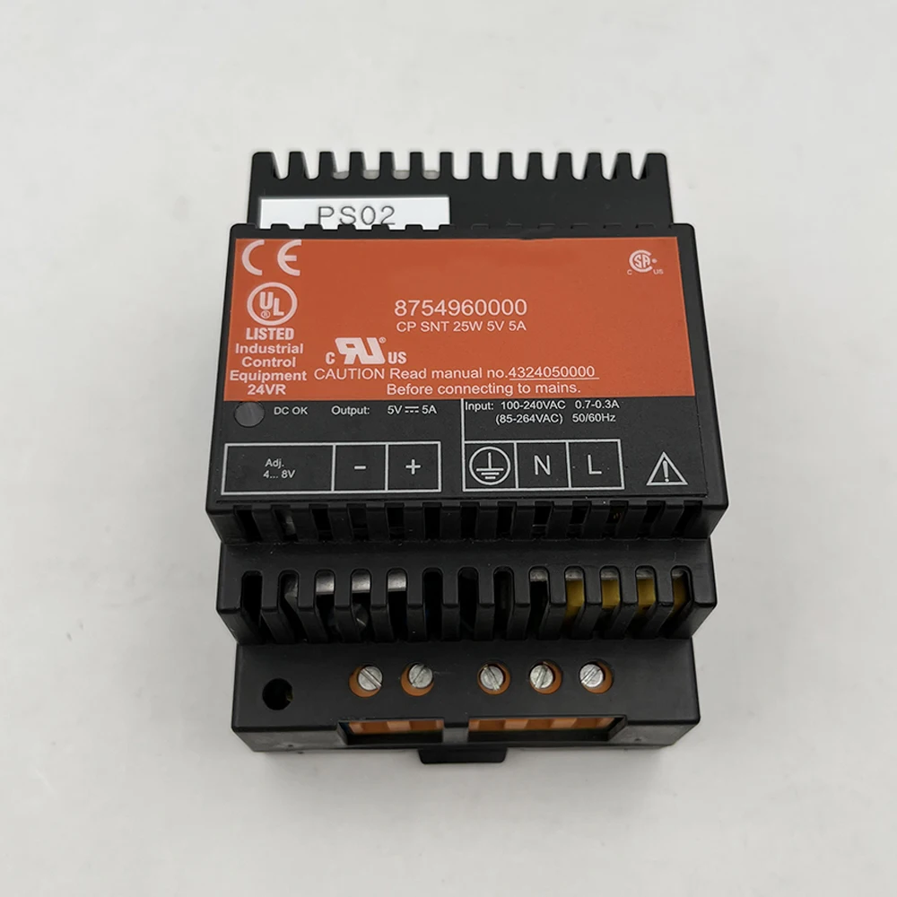 8754960000 For Weidmuller Power Supply CP SNT 25W 5V 5A 7 8754960000 For Weidmuller Power Supply CP SNT 25W 5V 5A - Image 5